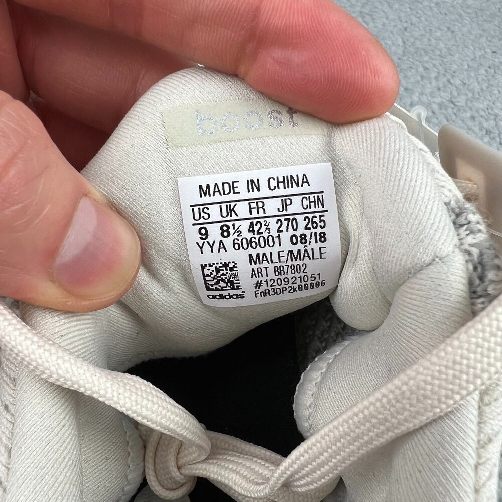 Adidas UltraBoost 1.0 Mens 9 Shoes White Cream Chalk Boost Retro LTD 2018 1 - Picture 9 of 11